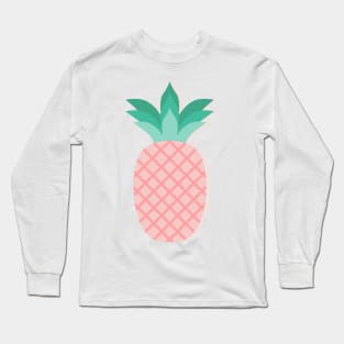 Pink Pineapple Long Sleeve T-Shirt